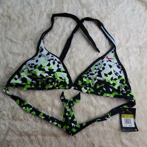 NWT Nike Bikini Retail $44 Geometric Design Sz 14